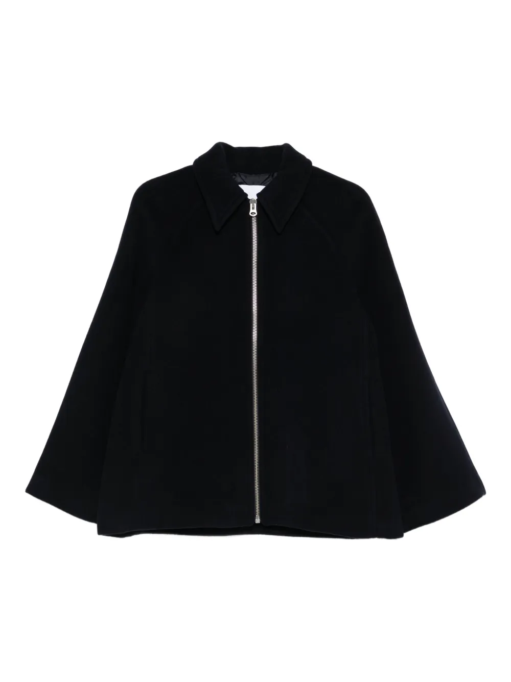 SAMSOE SAMSOE point-collar jacket | Black | Image 1