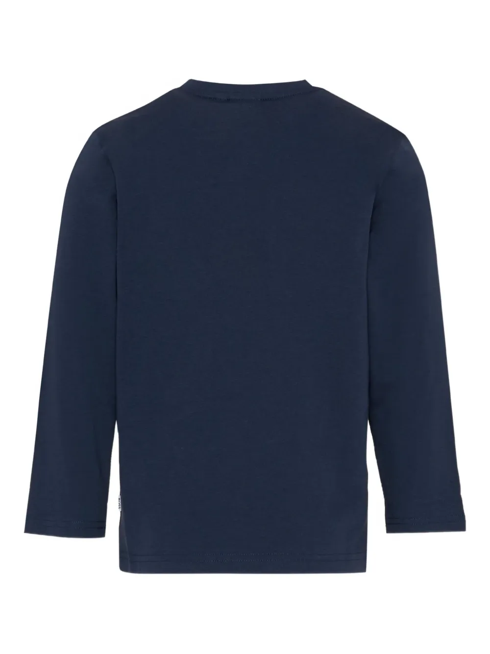 BOSS Kidswear T-shirt met lange mouwen Blauw