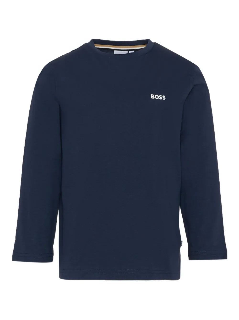 BOSS Kidswear long-sleeve T-shirt - Blu