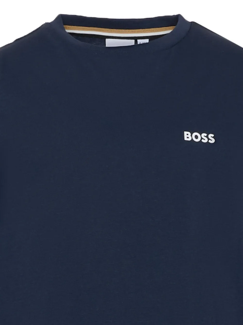 BOSS Kidswear T-shirt met lange mouwen Blauw