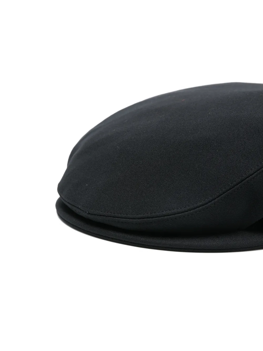 Pre-owned Giorgio Armani 1990s Textured Beret In Black