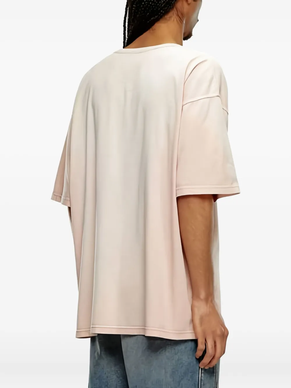 Diesel T-Boxt-N7 T-shirt Roze