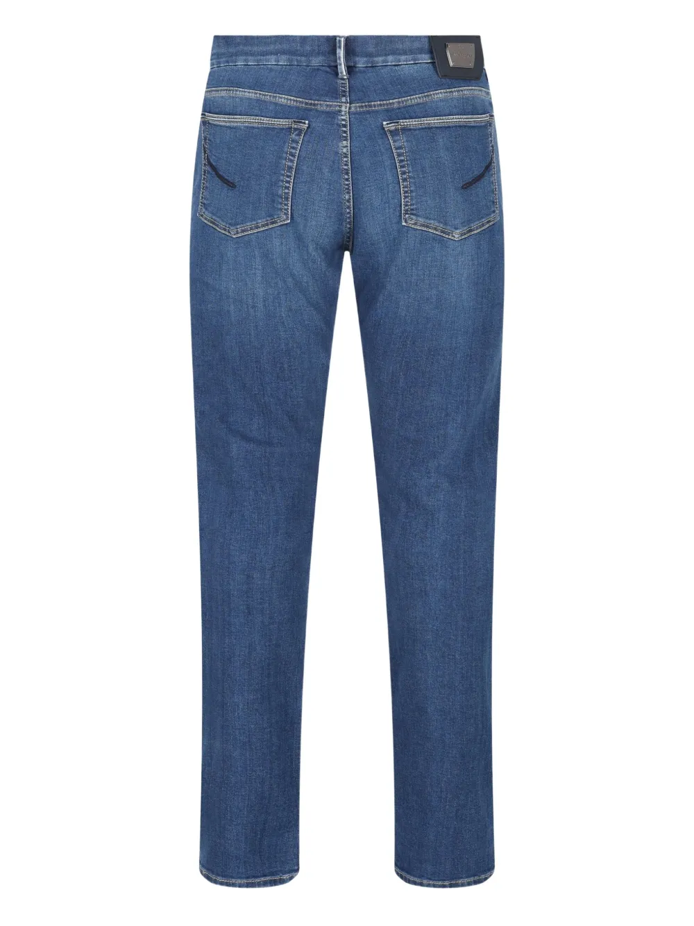 Hand Picked Ravello straight trousers - Blauw