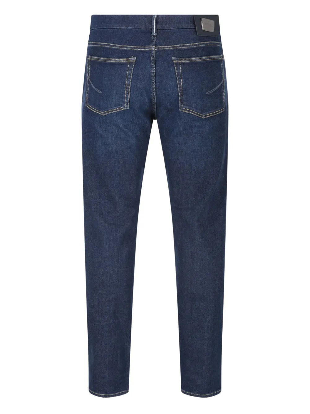 Hand Picked patch pocket denim trousers - Blauw