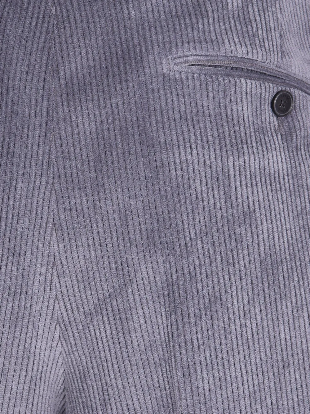 Briglia 1949 Ribfluwelen plooibroek Grijs