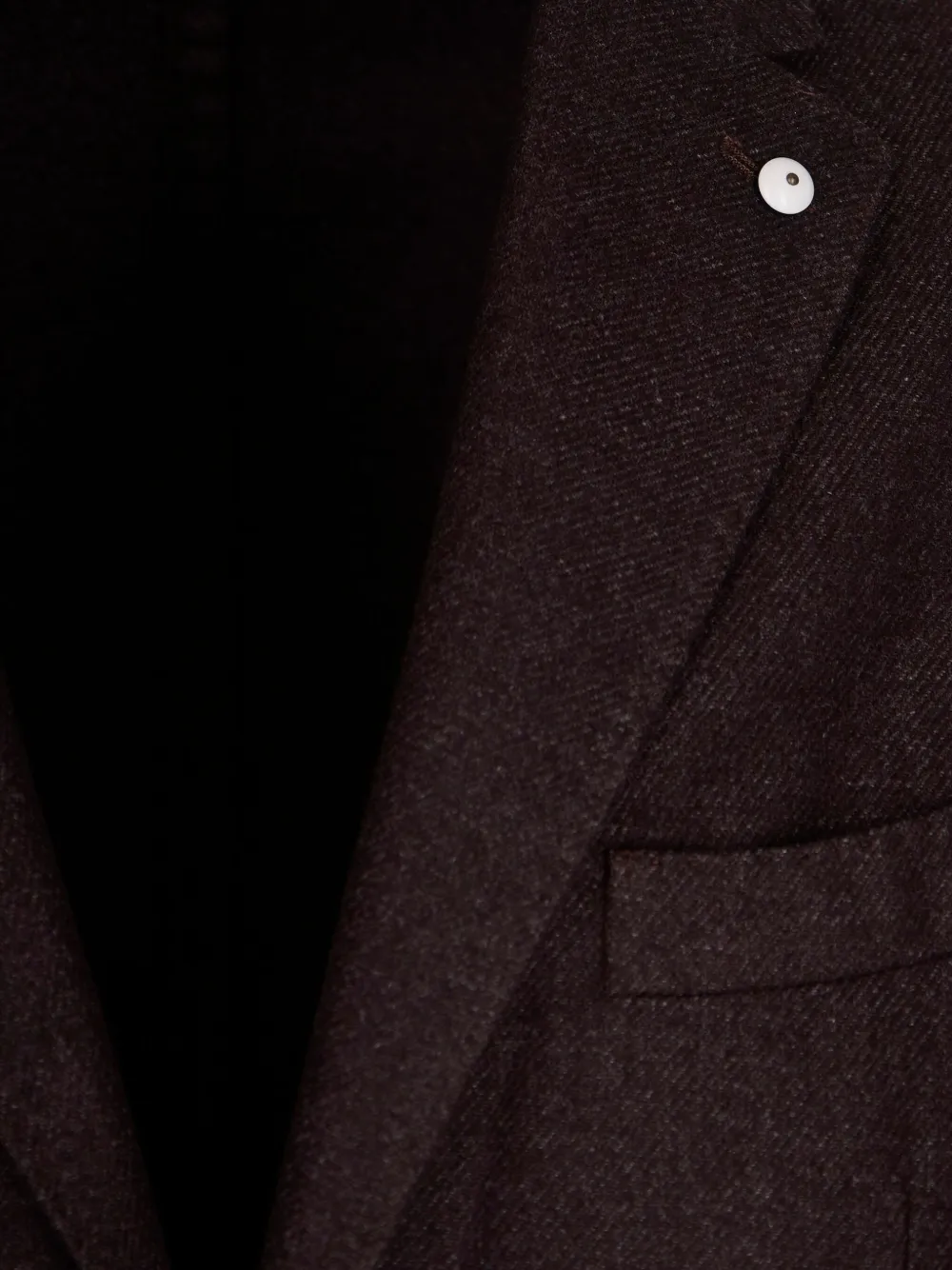  L.b.m. 1911 Notched Lapel Blazer - Brown 