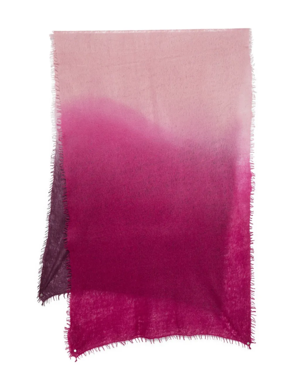 MOULETA écharpe à bords frangés | rose | Image 1