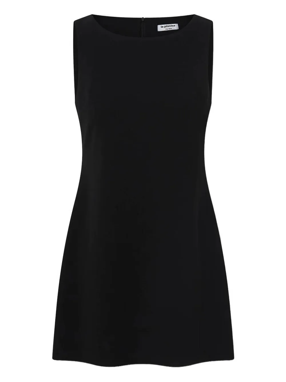 La Piscine sleeveless mini dress - Nero