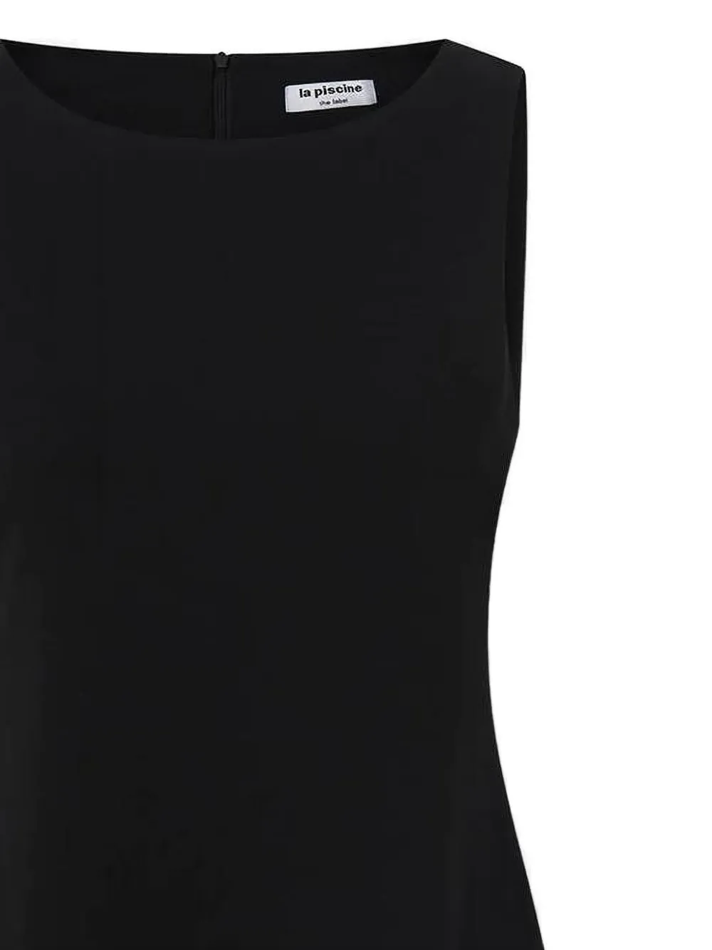 La Piscine sleeveless mini dress - Zwart