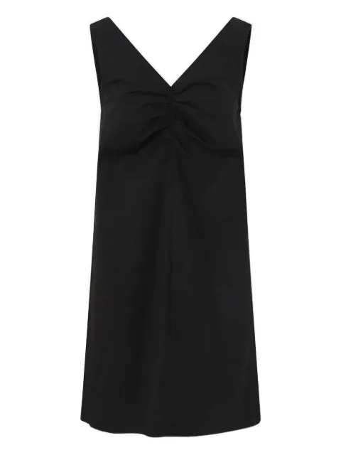 La Piscine ruched V-neck dress