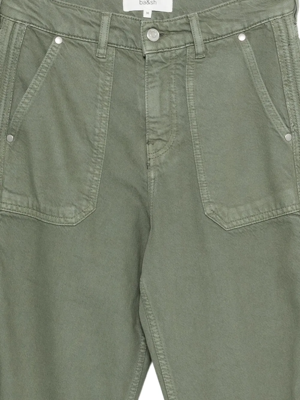 Ba&Sh Cali broek met opgestikte zak Blauw