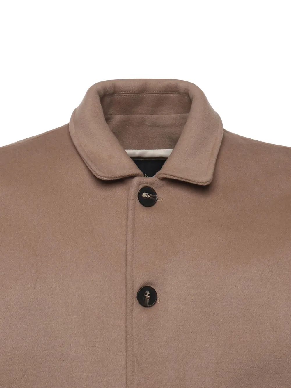  Giuliano Galiano Dire Buttoned Long-sleeves Jacket - Neutrals 