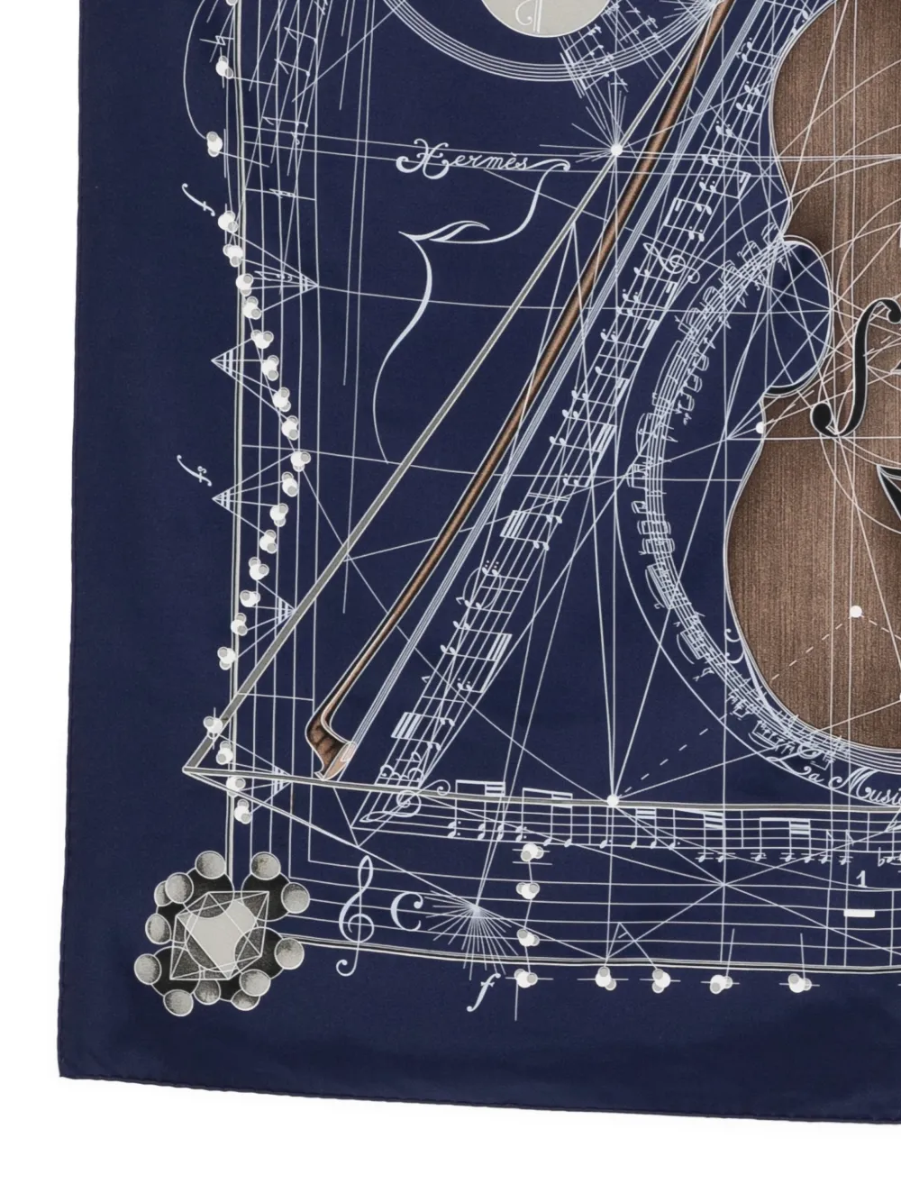 Hermès Pre-Owned 2000s printed silk scarf | Image 2