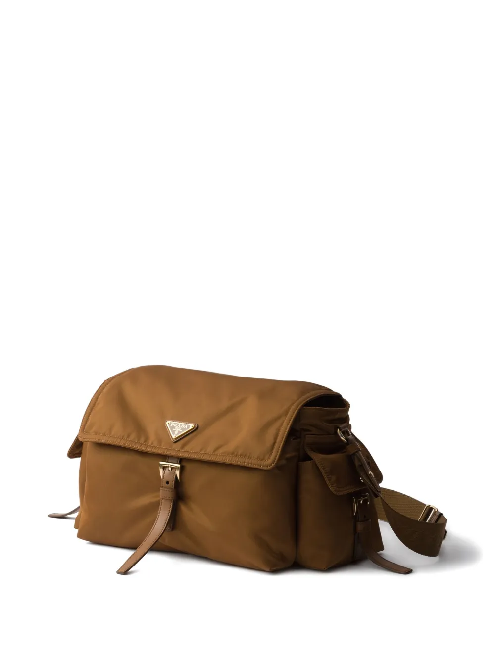 Prada Large Explore Shoulder Bag In Brown