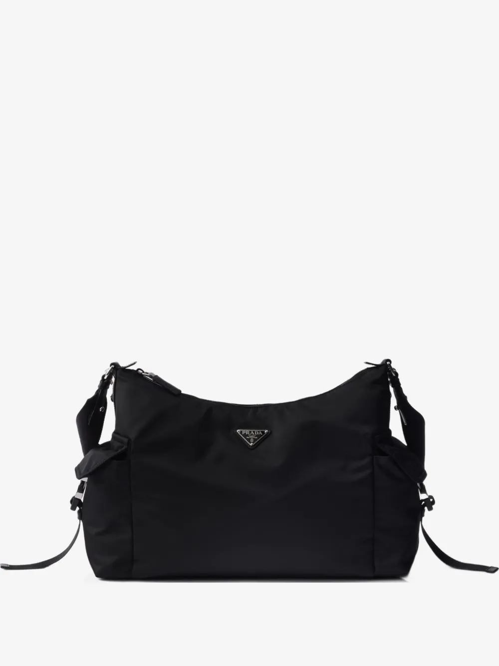 Prada Explore logo-plaque tote bag | Black | Image 1