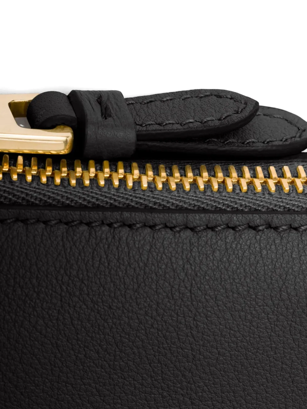 Prada Logo Leather Cross Body In Black