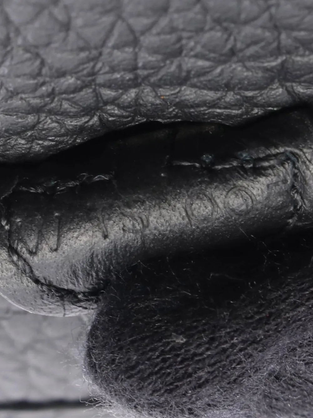 Pre-owned Hermes 2024 Clemence Evelyne Tpm Crossbody Bag In Black