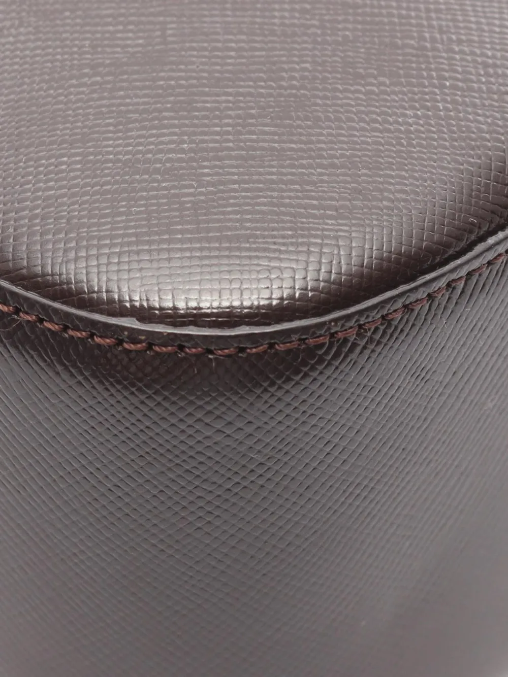 Pre-owned Burberry 2000-2017 Haymarket Check Canvas Tote Bag In Brown