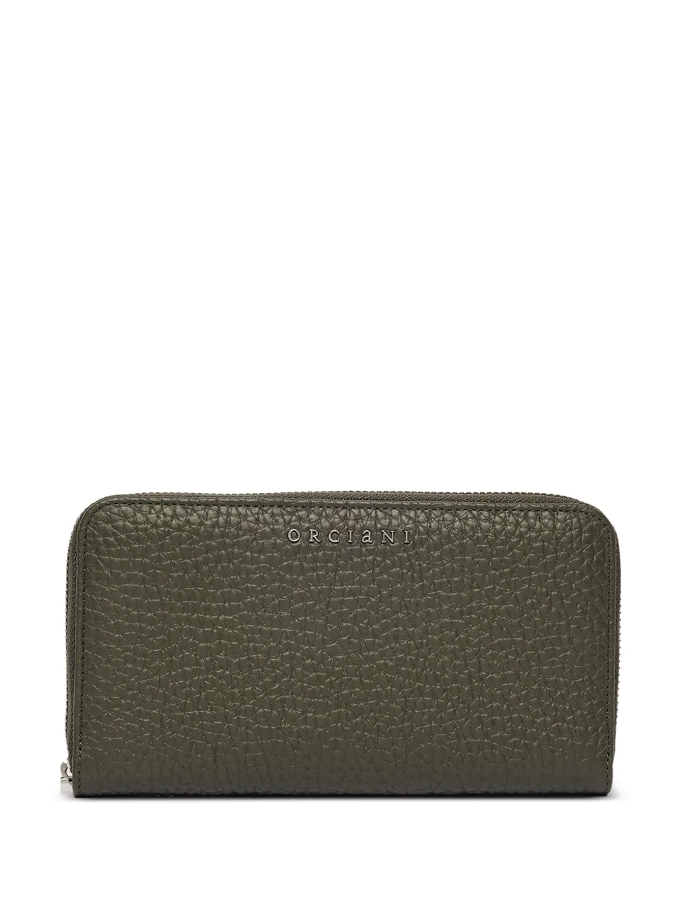 Orciani large zip-around wallet | verde | Image 1