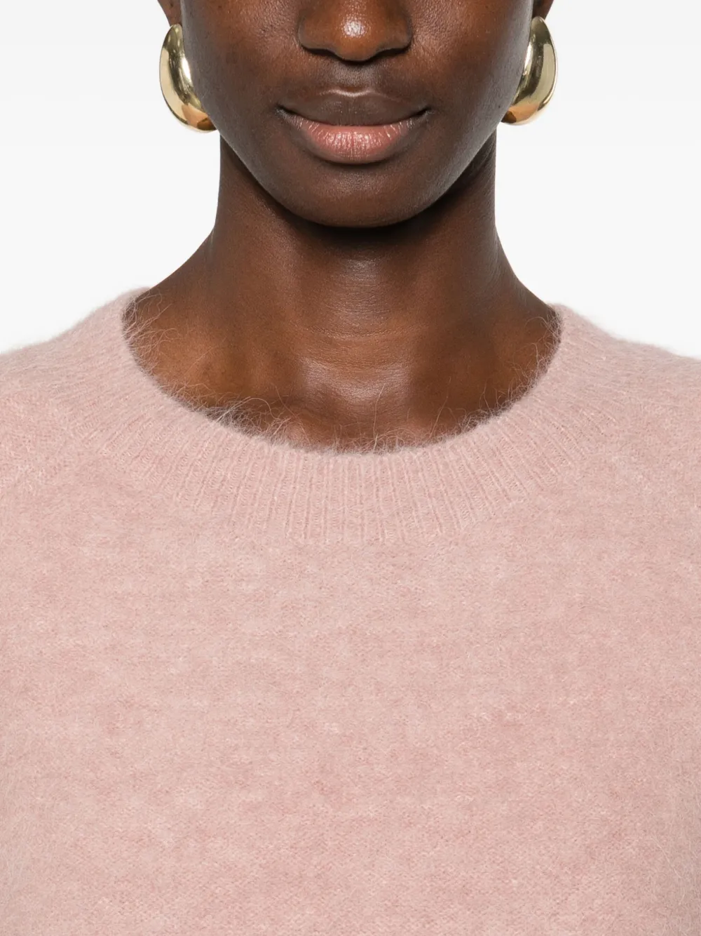 Vince Crew-neck Sweater In Pink