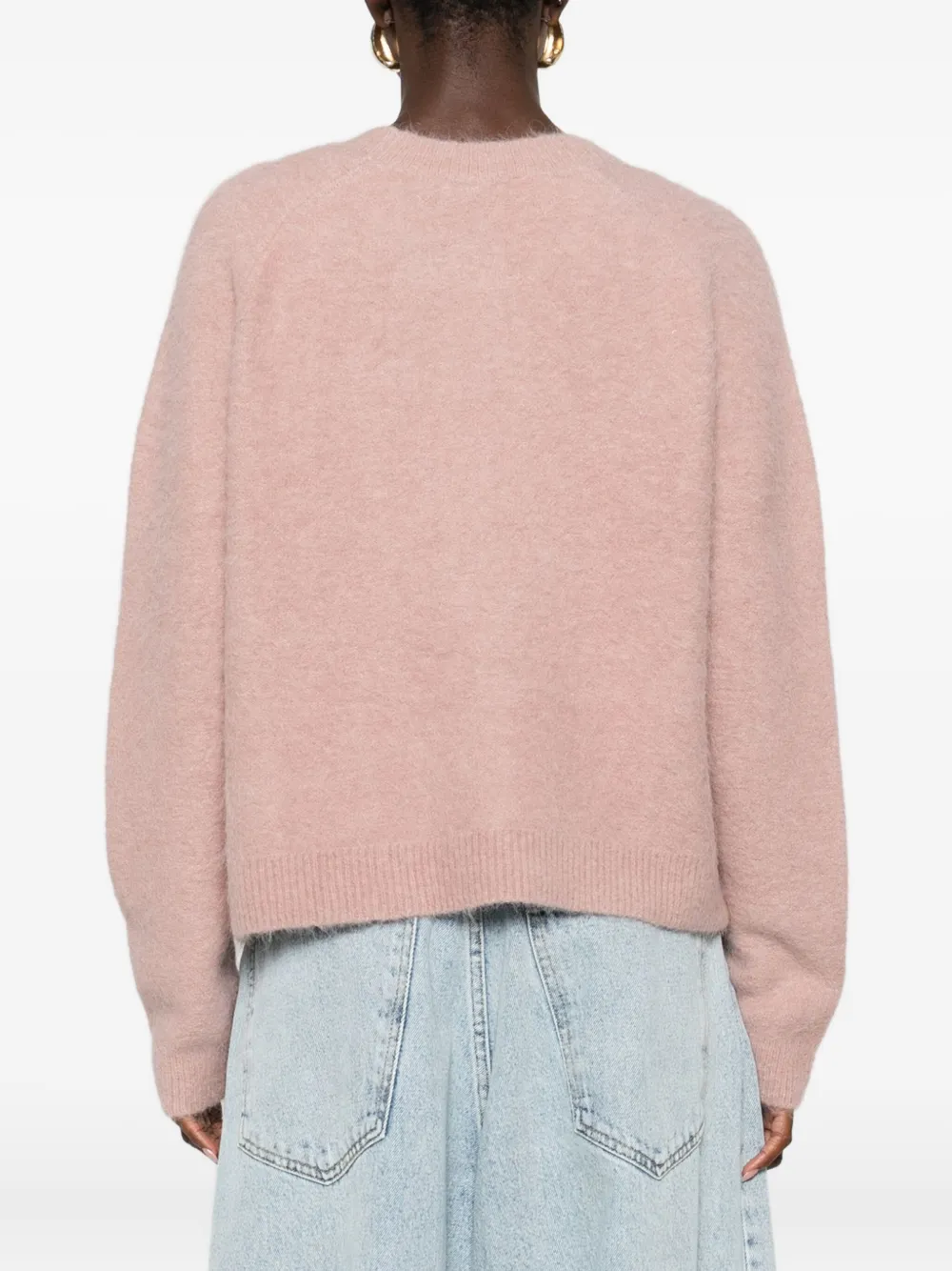 Vince Crew-neck Sweater In Pink