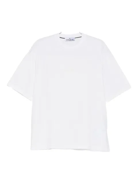 Stone Island logo-embroidered T-shirt