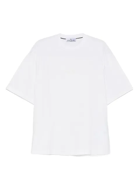 Stone Island logo-embroidered T-shirt