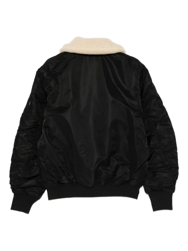 Alpha Industries B-15 Bomber Jacket | Black | FARFETCH CH