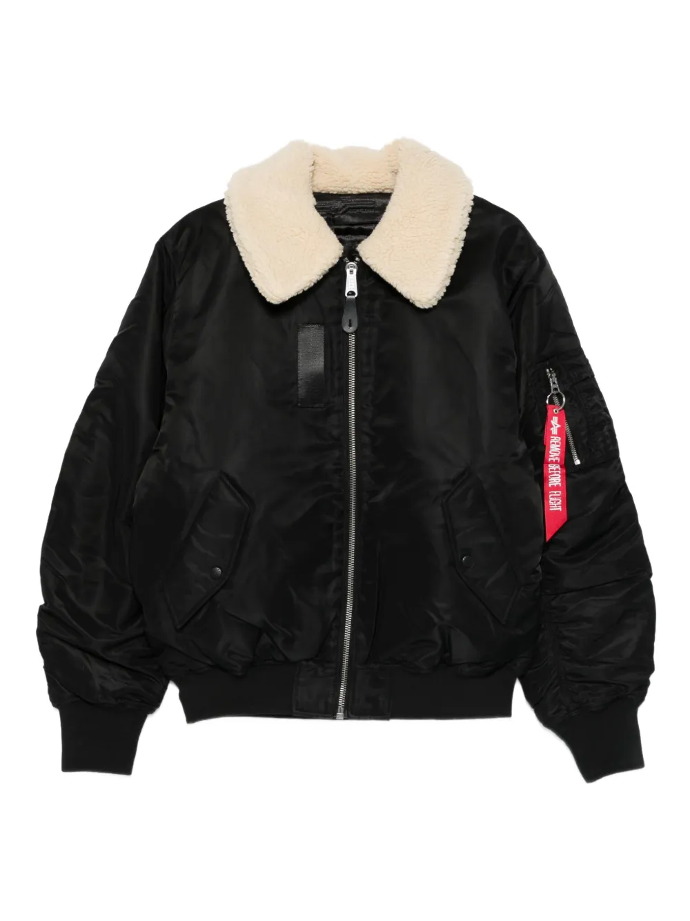 Alpha Industries B-15 Bomberjacke | Schwarz | Image 1