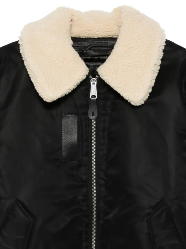 Alpha Industries B-15 Bomber Jacket | Black | FARFETCH CH