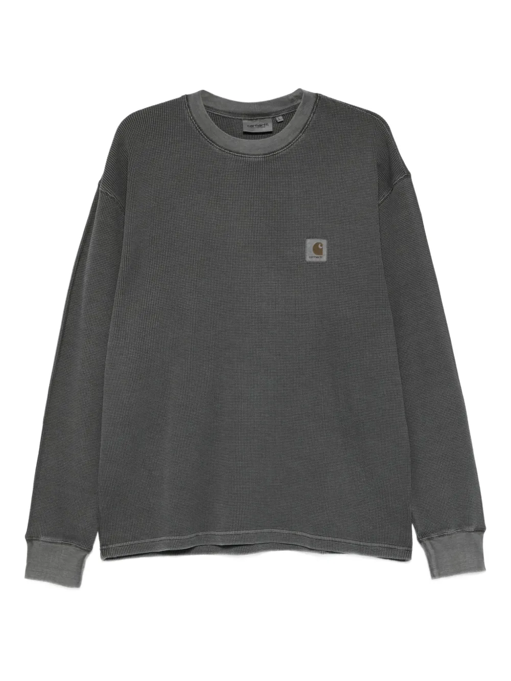 Carhartt WIP Langarmshirt mit Logo-Patch | Schwarz | Image 1