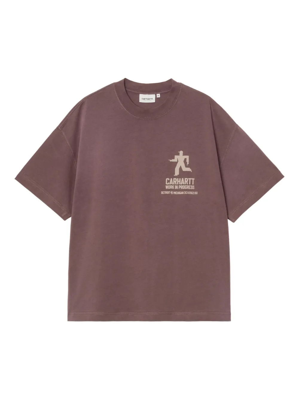 Carhartt WIP graphic T-shirt | Brown | Image 1