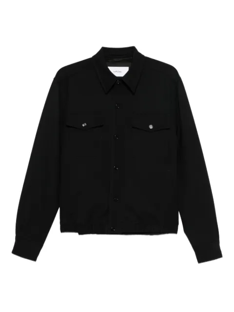 Lardini button-front shirt jacket
