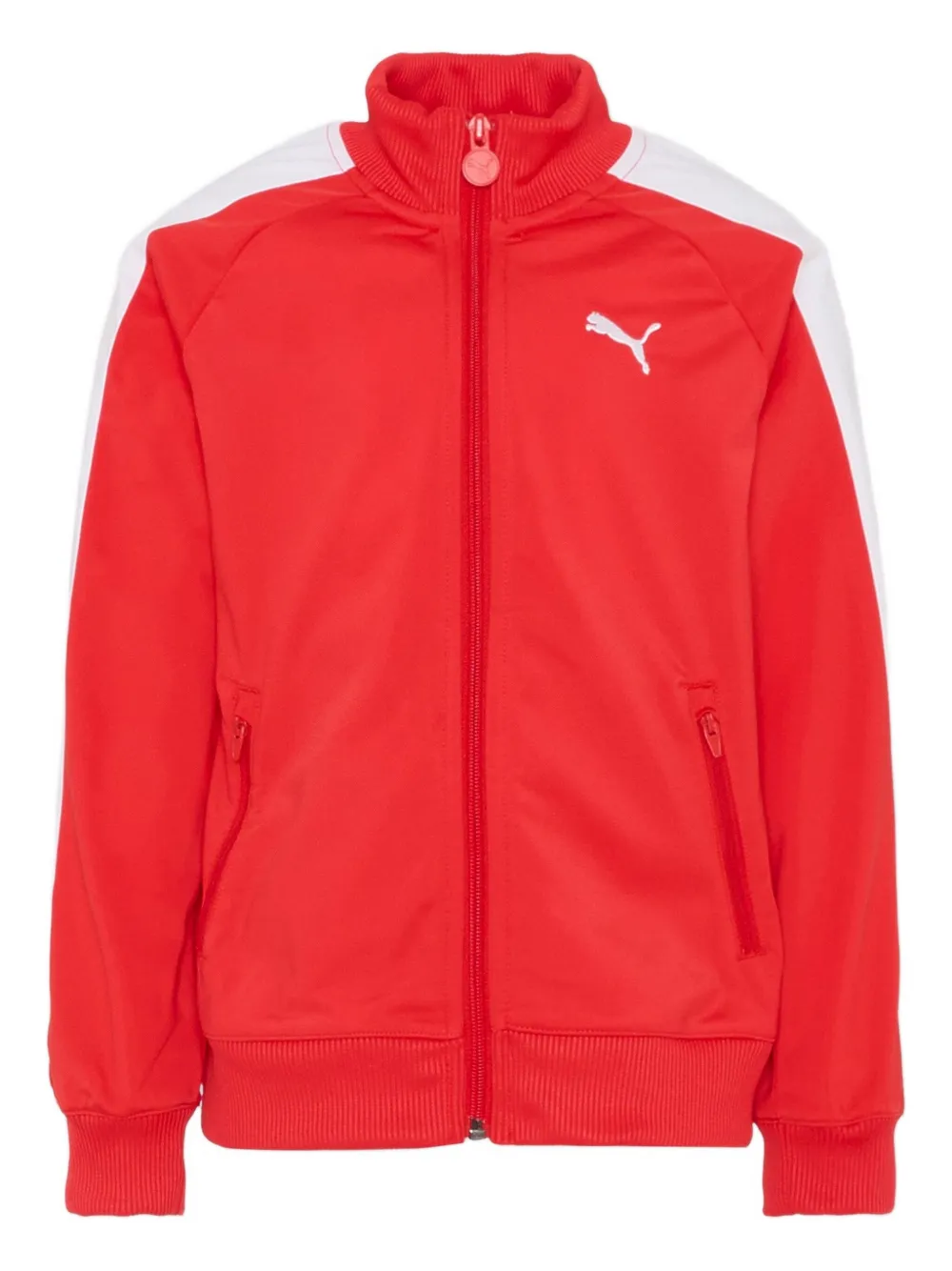 Puma Kids ジップ スウェットシャツ - レッド