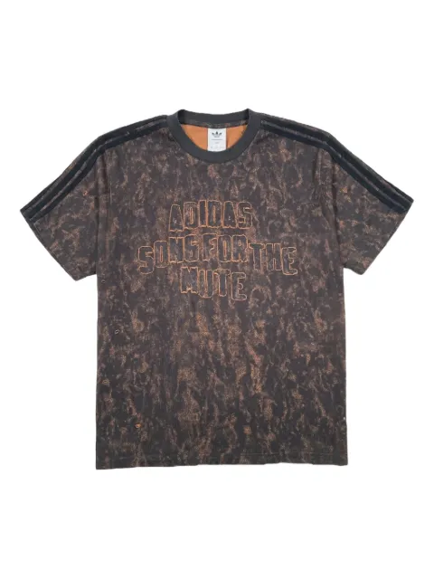Song For The Mute x Adidas distressed T-shirt