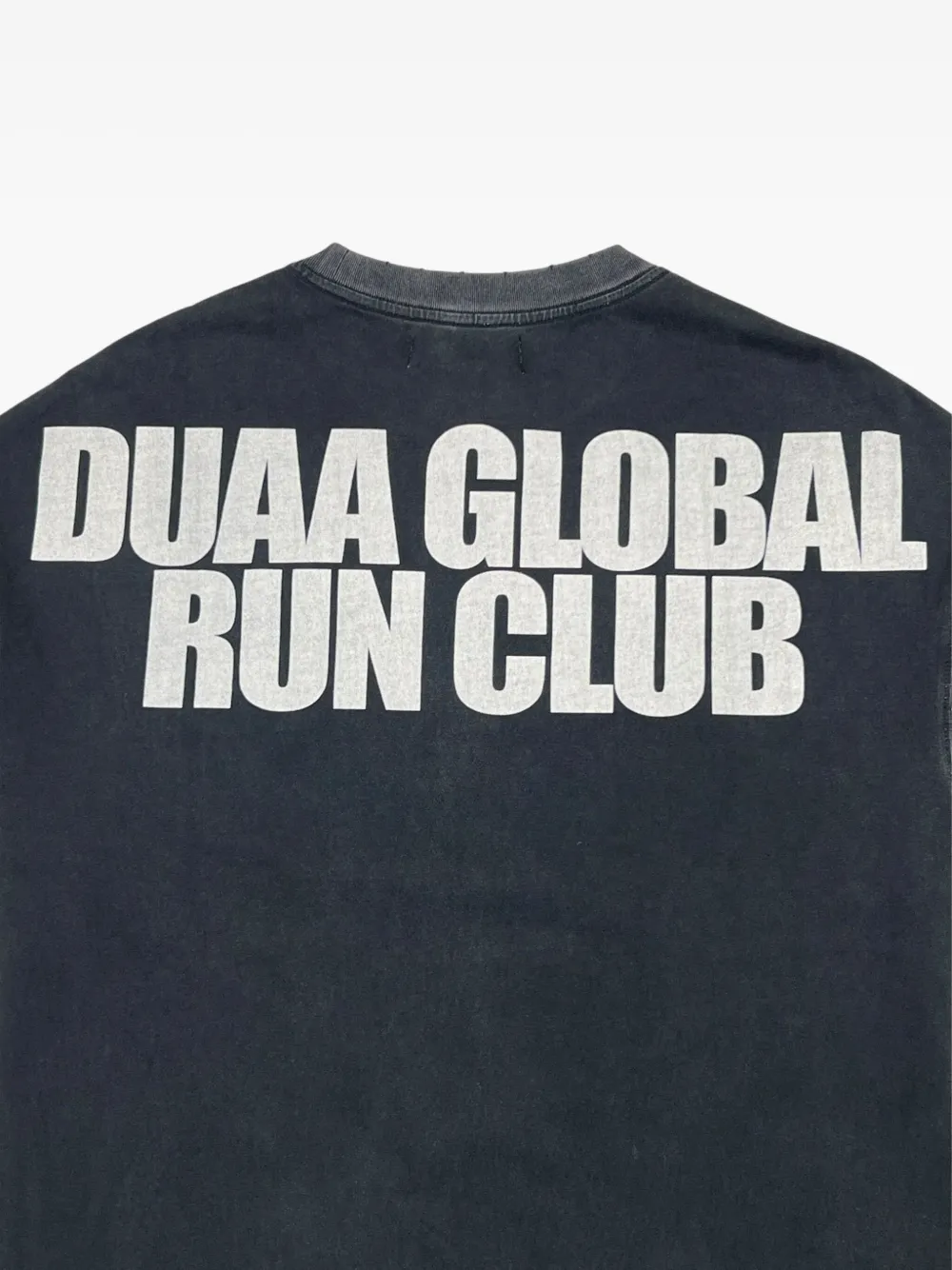 Duaa Sprint Bird crystal graphic T-shirt - Zwart