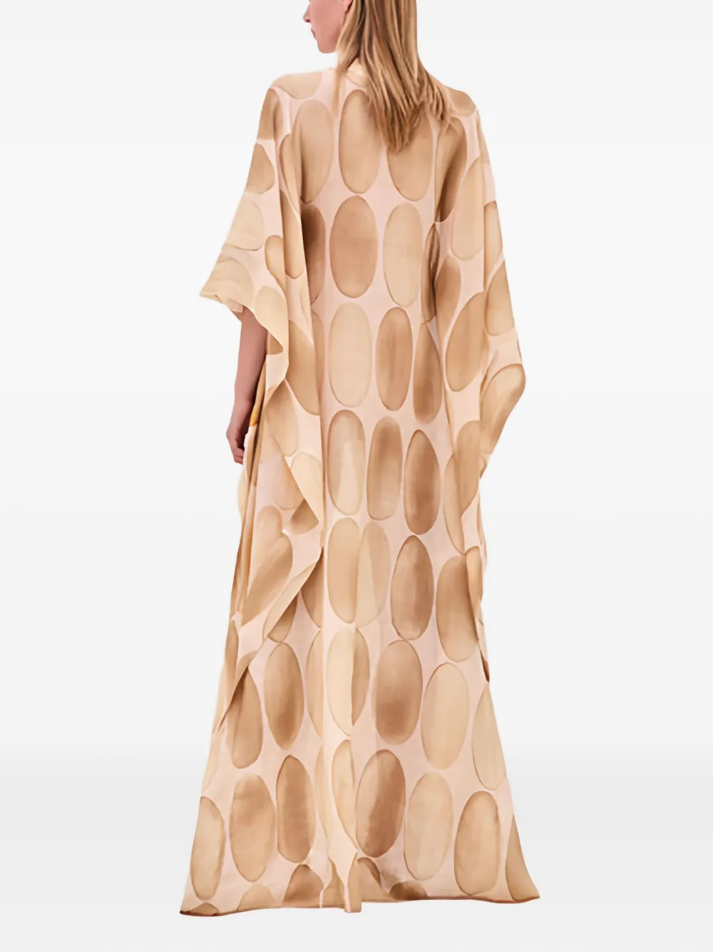 Alexis Sierra maxi-jurk Beige
