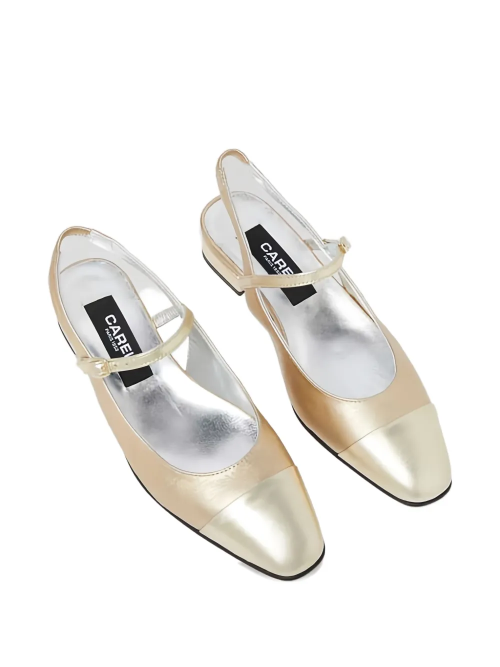 Carel Paris Oceano slingback pumps Goud