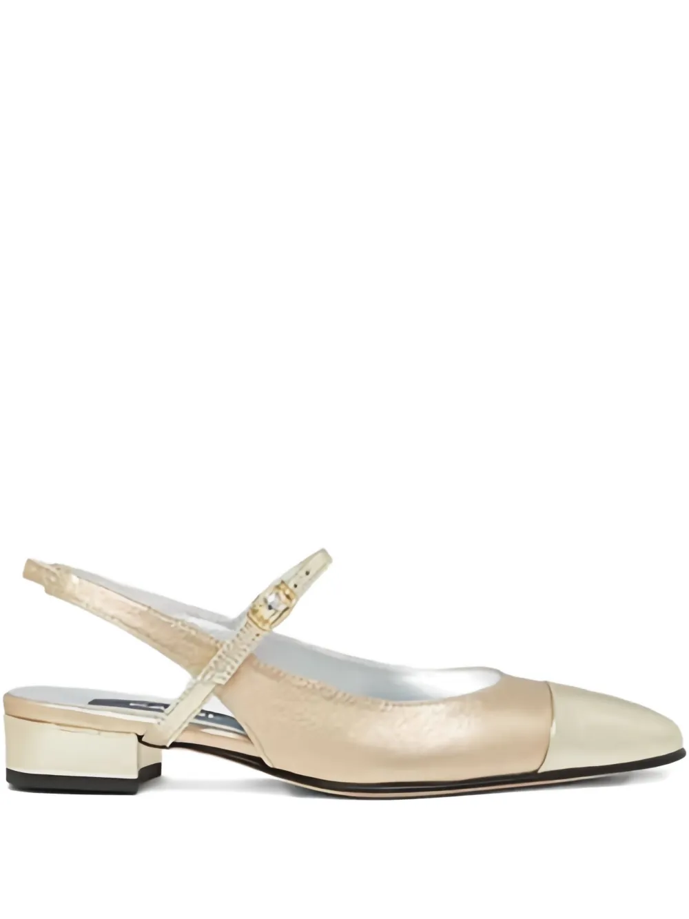 Carel Paris Oceano slingback pumps Goud