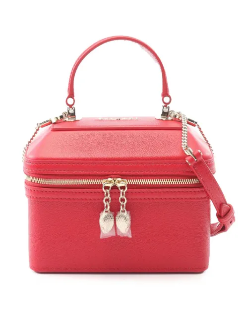 Bvlgari Pre-Owned 2000-2025 Leather Serpenti Forever Vanity Bag satchel
