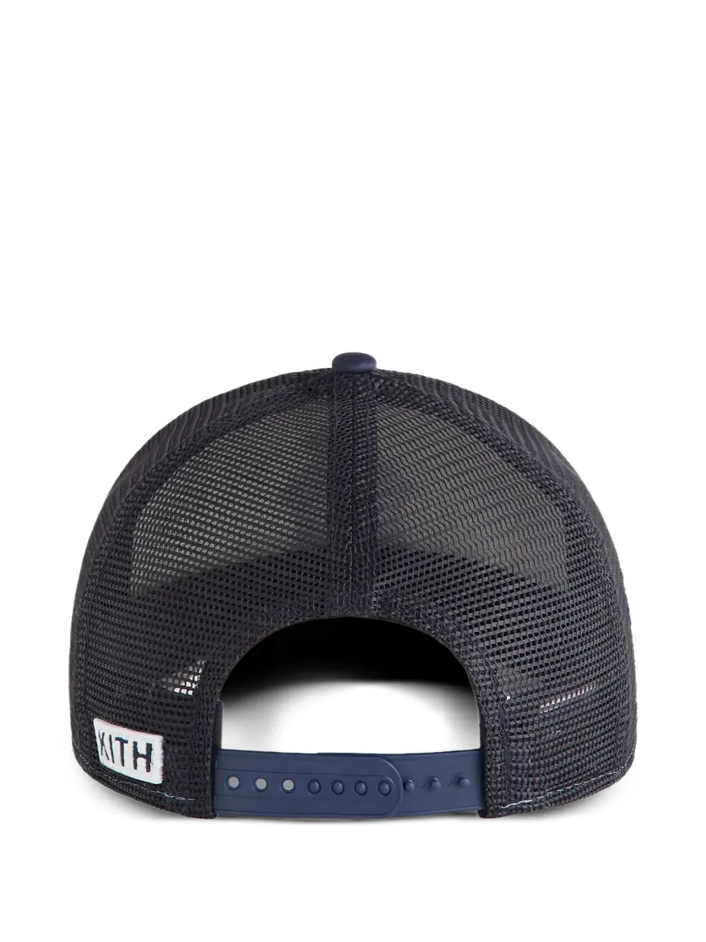 KITH x New Era x New York Yankees pet met borduurwerk - Blauw