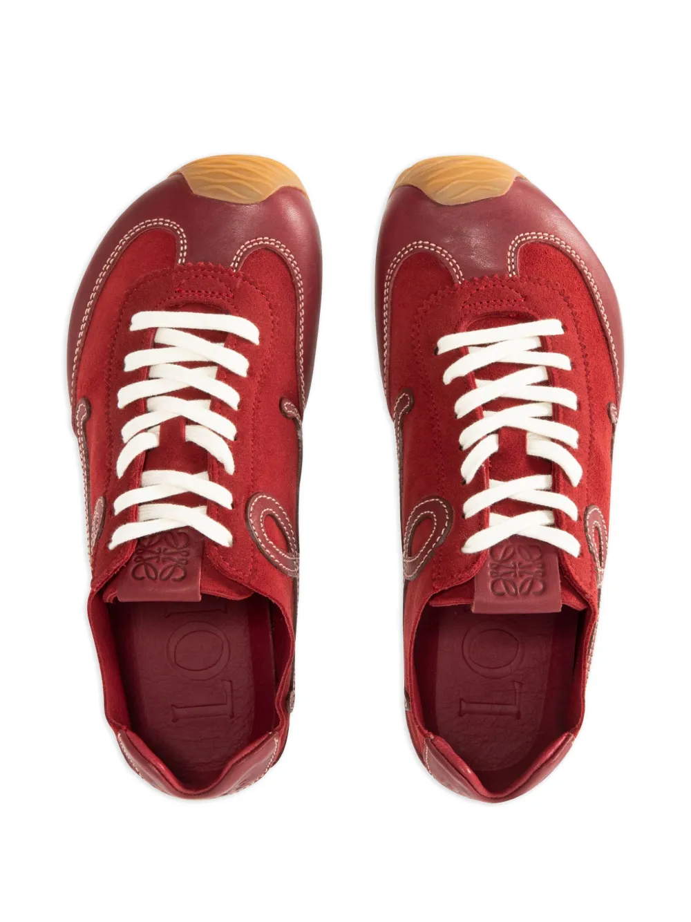 LOEWE Ballet Runner sneakers met logo-applicatie Rood