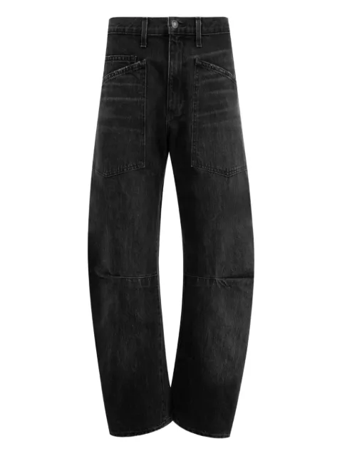Nili Lotan Shon Jeans mit Einsätzen