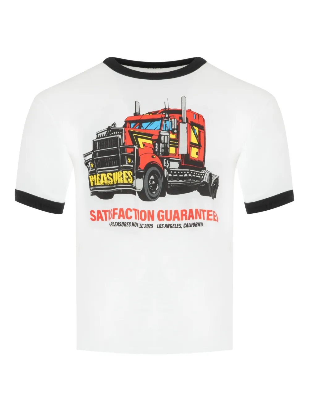 Pleasures playera Big Load Ringer | blanco | Image 1