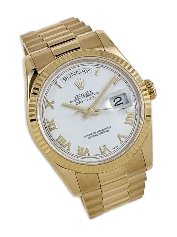 Rolex デイデイト 36mm | ホワイト | FARFETCH JP