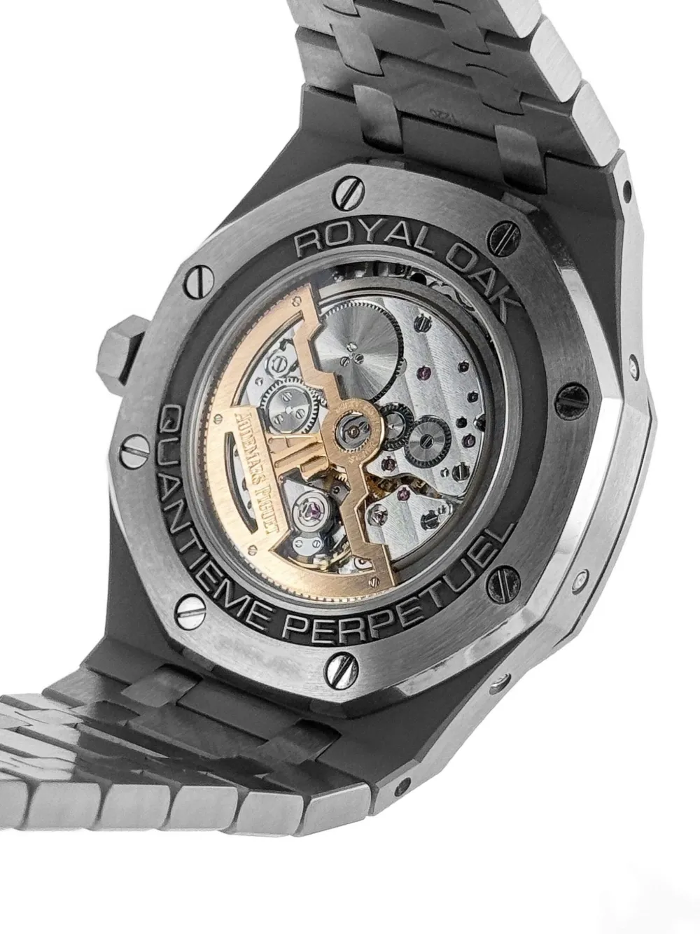 Pre-owned Audemars Piguet 2021 Royal Oak Perpetual Calendar 41mm In Blue