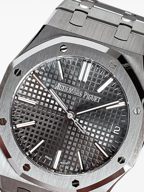 Audemars Piguet Royal Oak round-case Shape 41mm Grey FARFETCH TR