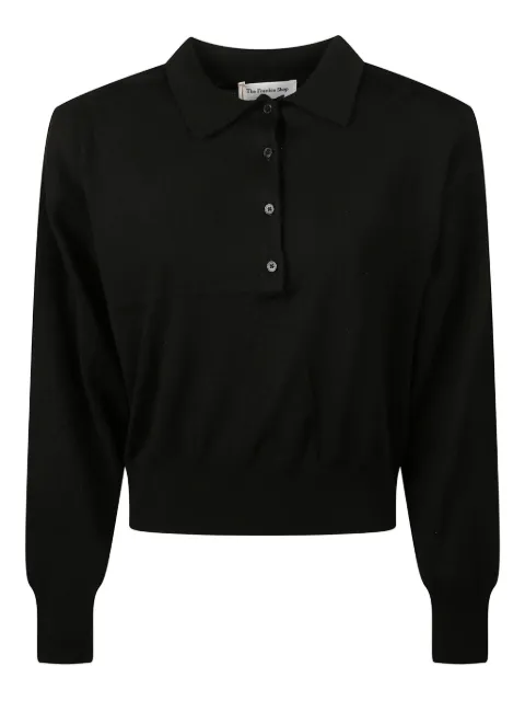 The Frankie Shop knit polo shirt