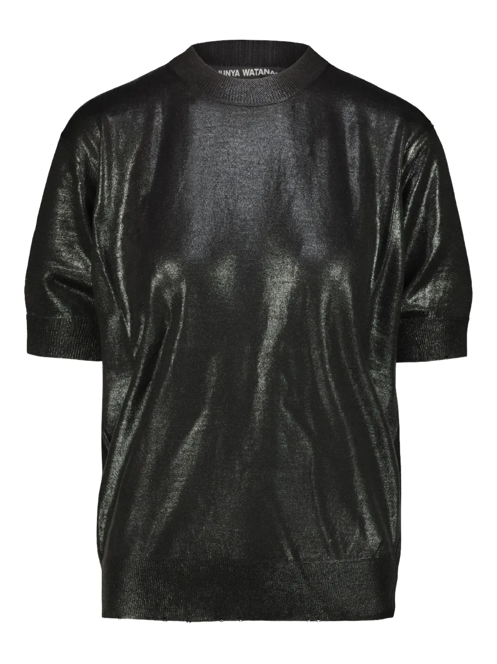 Junya Watanabe T-shirt a maniche corte - Nero