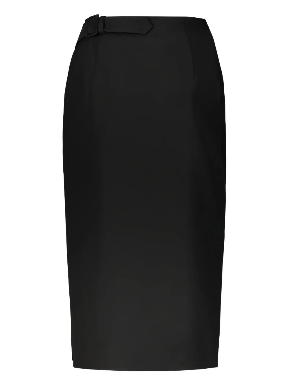 Balenciaga Midi-wikkelrok - Zwart